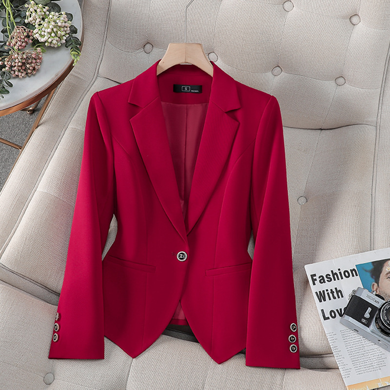 Women Formal Wear Black And White - Nouvelle veste de blazer formelle pour