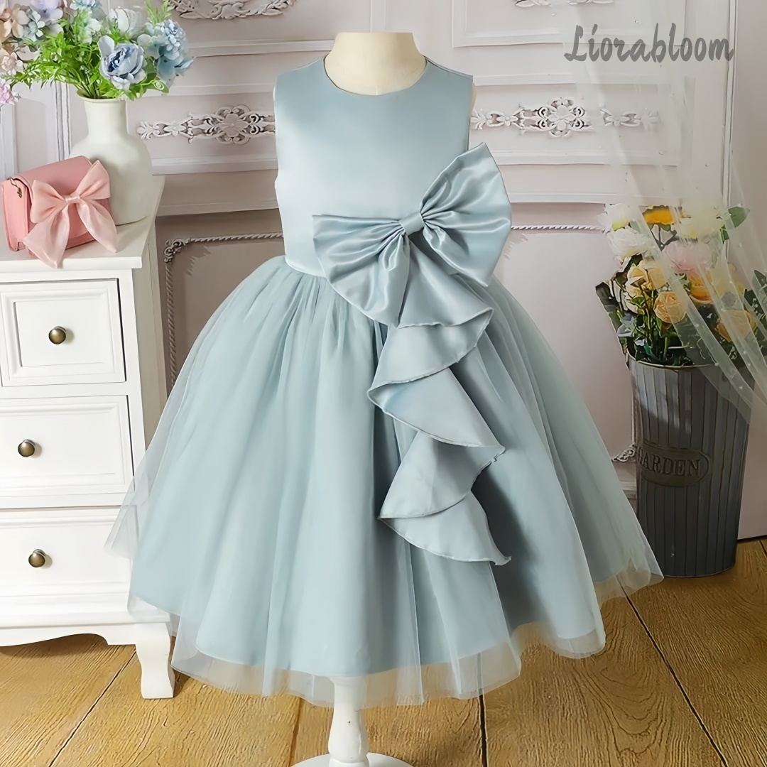 Large Women'S Formal Wear - Robe de soirée bleue pour enfant,