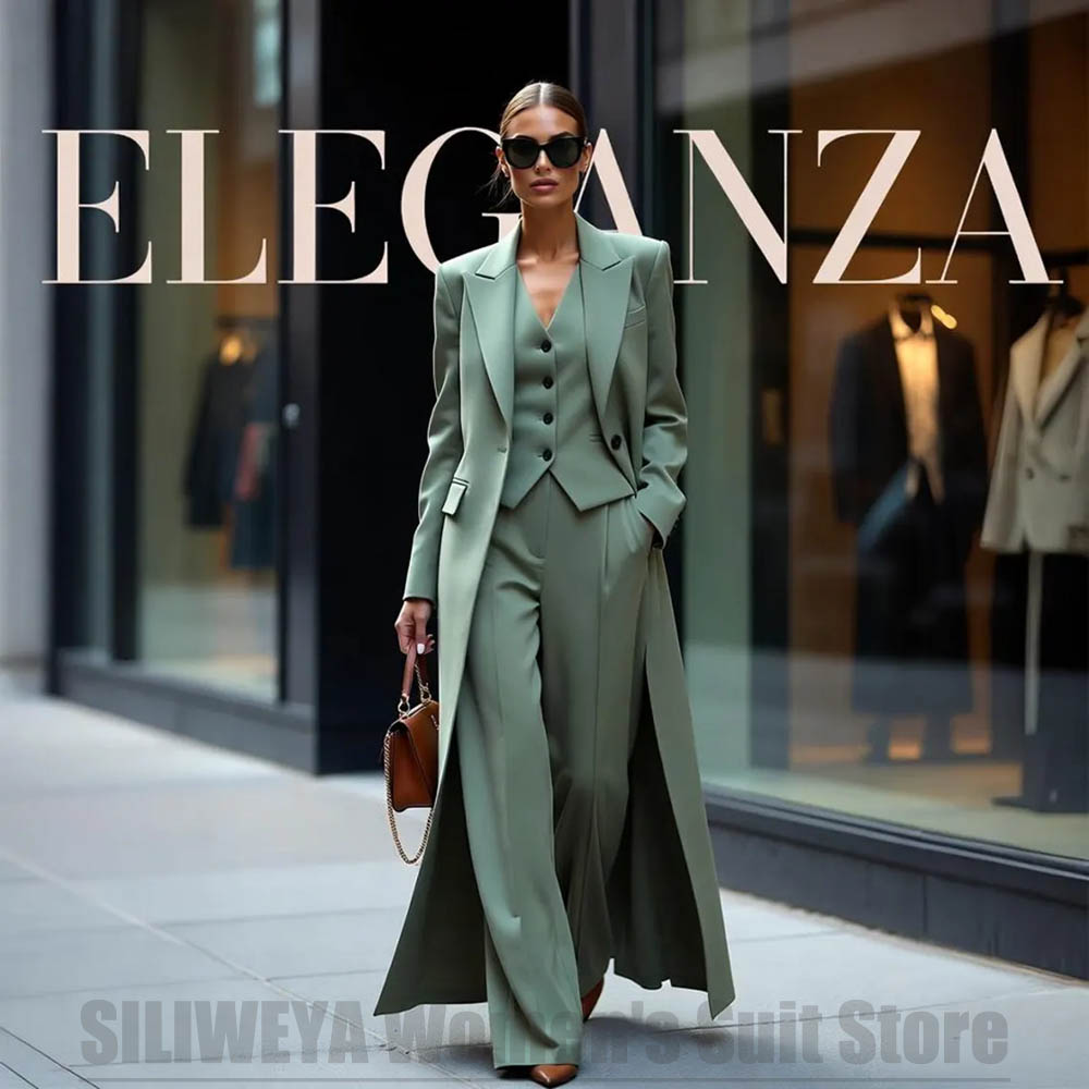 Women'S Formal Wear Pants Suit - Ensemble tailleur chic pour femme, trois