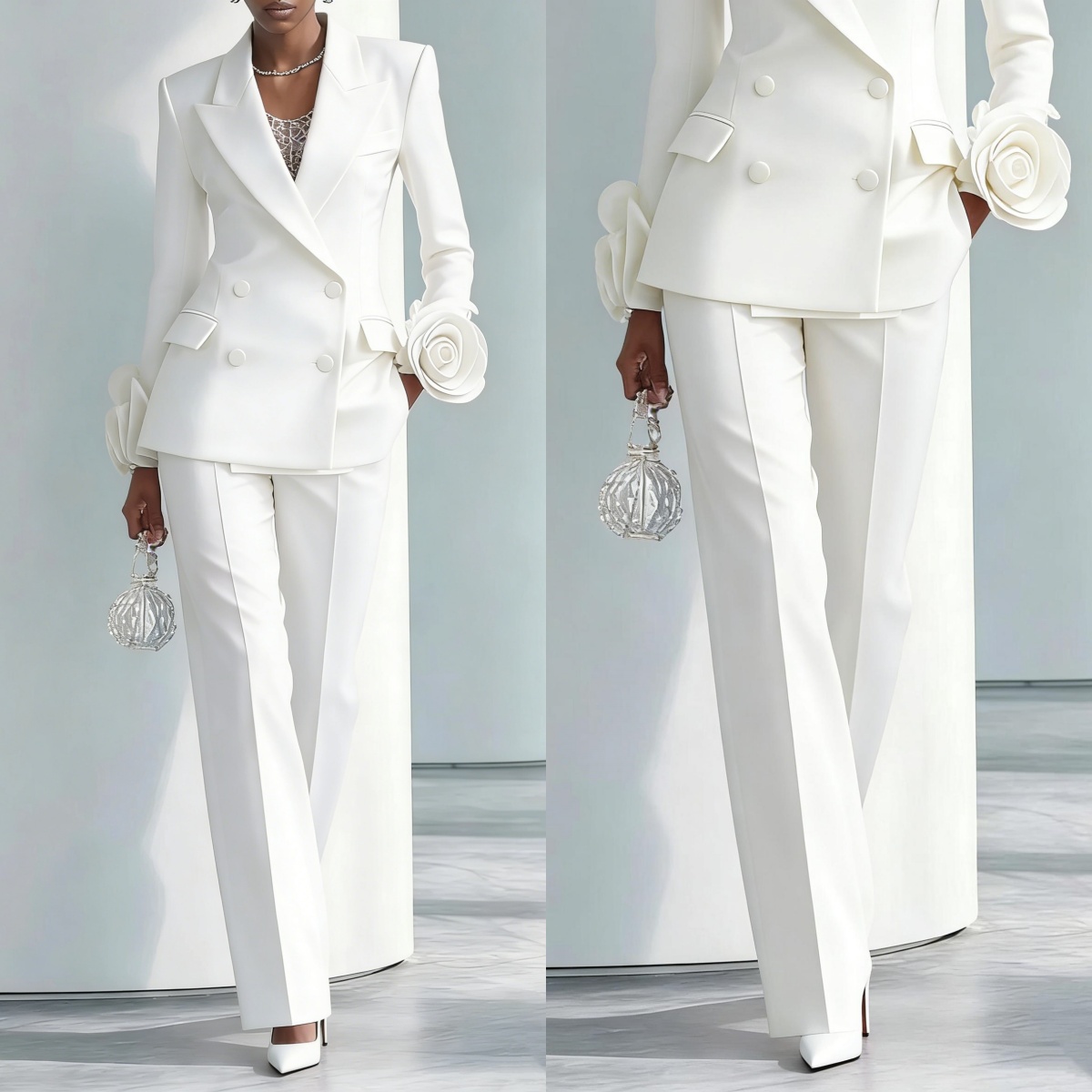 Women Formal Wear For Graduation - Ensemble de 2 pièces pour femme,