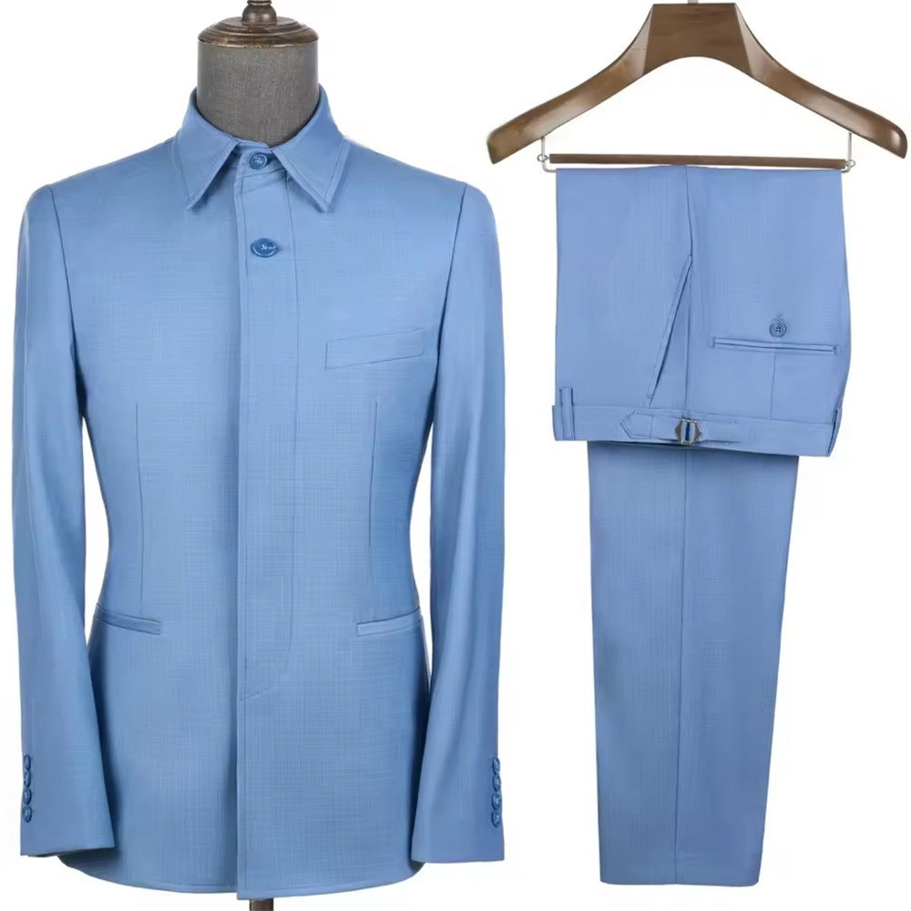 Tailored Coat Wool - Costumes Safari Sur Mesure Pour Hommes