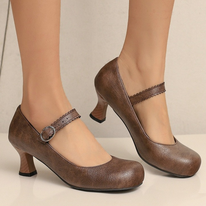 Women Formal Wear With Shoes - Chaussures Mary Jane rétro pour femmes,