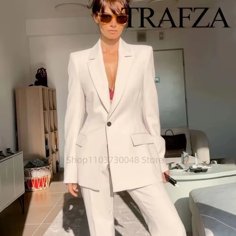 Women'S Formal Wear Pants Suit - Costume de bureau pour femmes, blazer