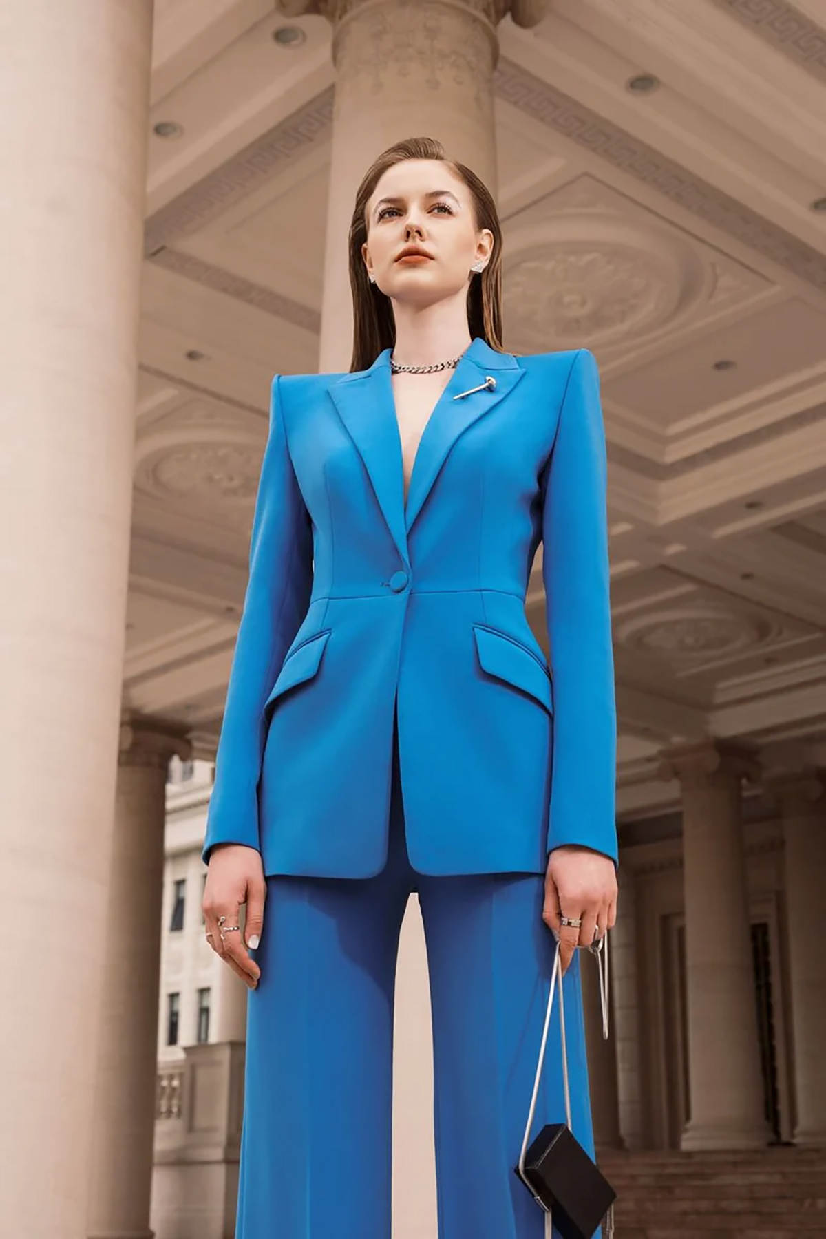 Costume de blazer sexy pour fe - Women Formal Wear For Graduation avis et prix