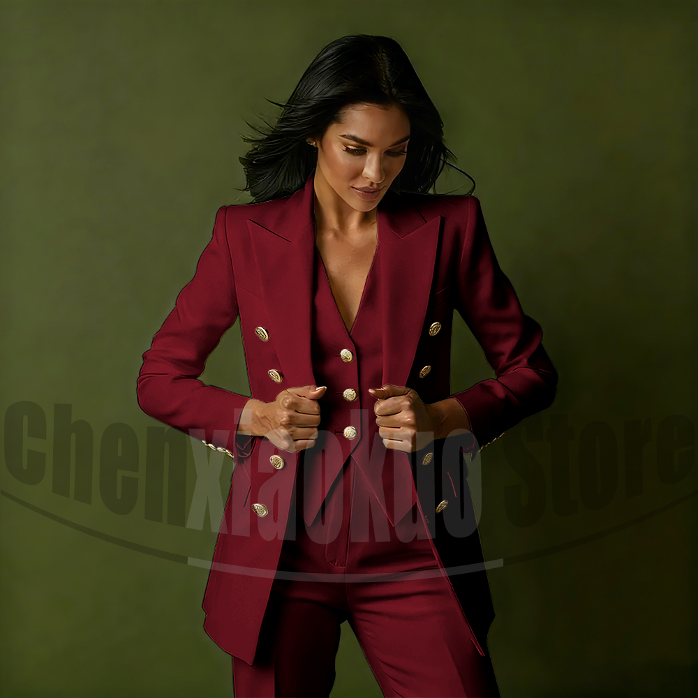 Ensemble de costume trois pièc - Women'S Formal Wear Pants Suit avis et prix
