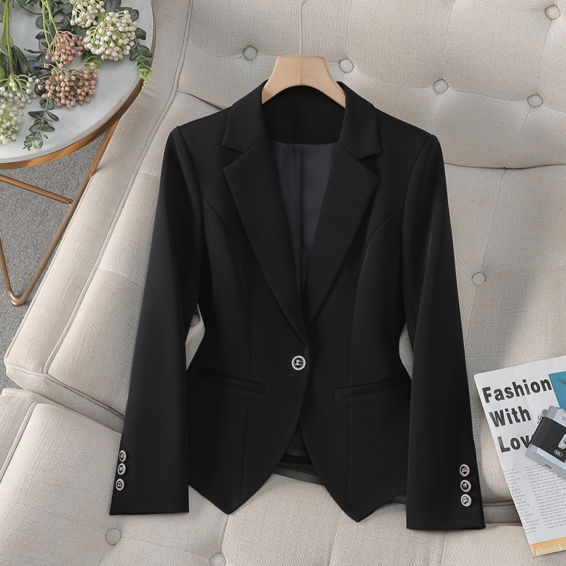 Nouvelle veste de blazer forme - Women Formal Wear Black And White avis et prix
