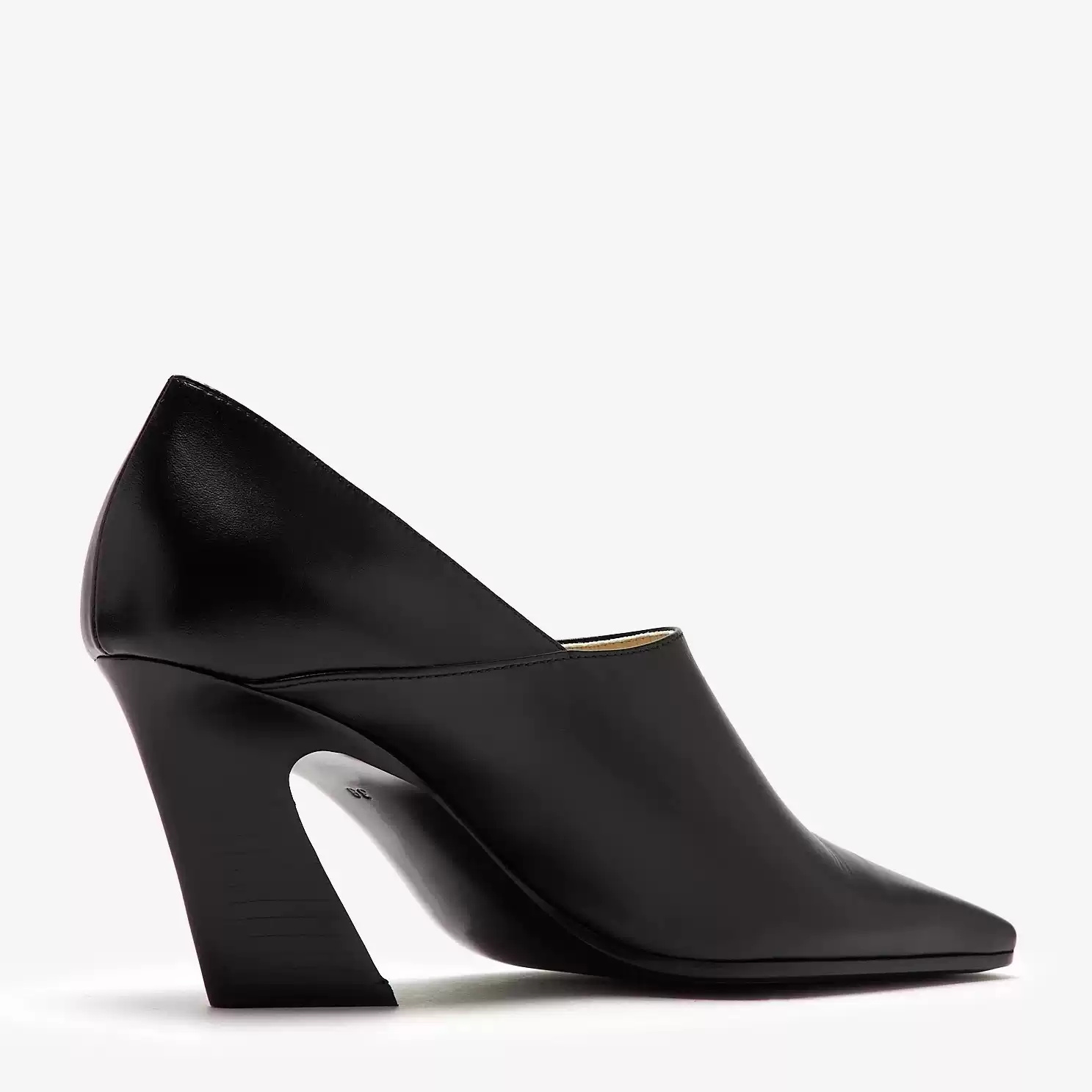 Escarpins noirs en cuir à bout - Women Formal Office Wear Shoes avis et prix