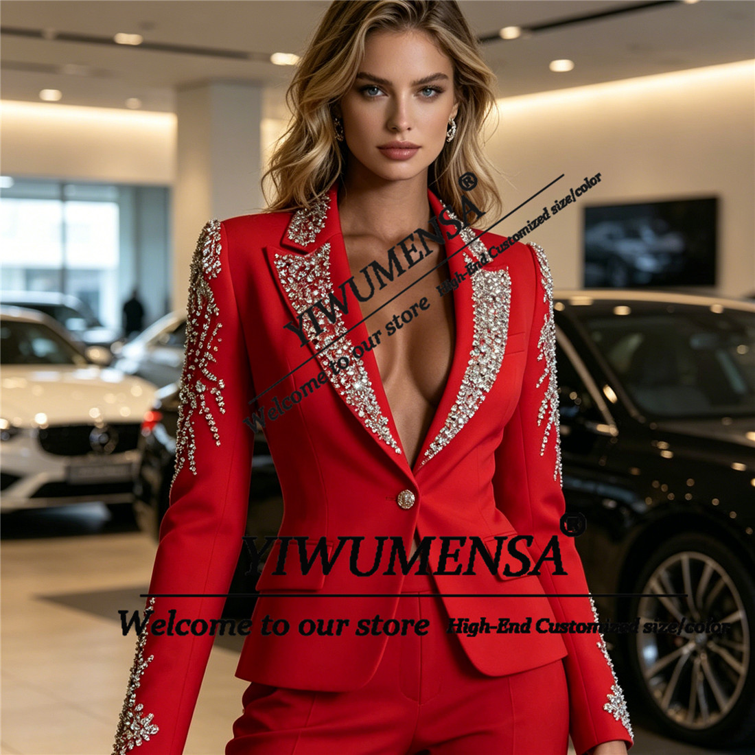 Costumes de luxe pour femmes,  - Women'S Formal Wear Pants Suit avis et prix