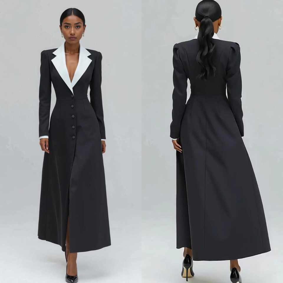 Blazer long pour femme, coupe  - Women'S Formal Jackets To Wear With Dresses avis et prix