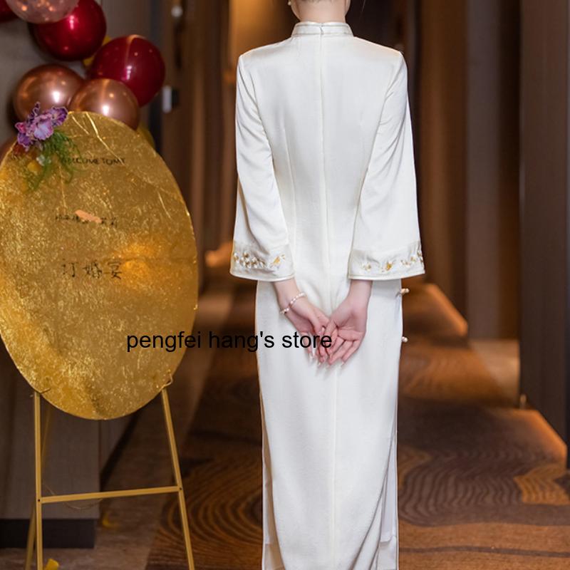Robe longue Qipao élégante pou - Women'S Formal Wear Petite avis et prix