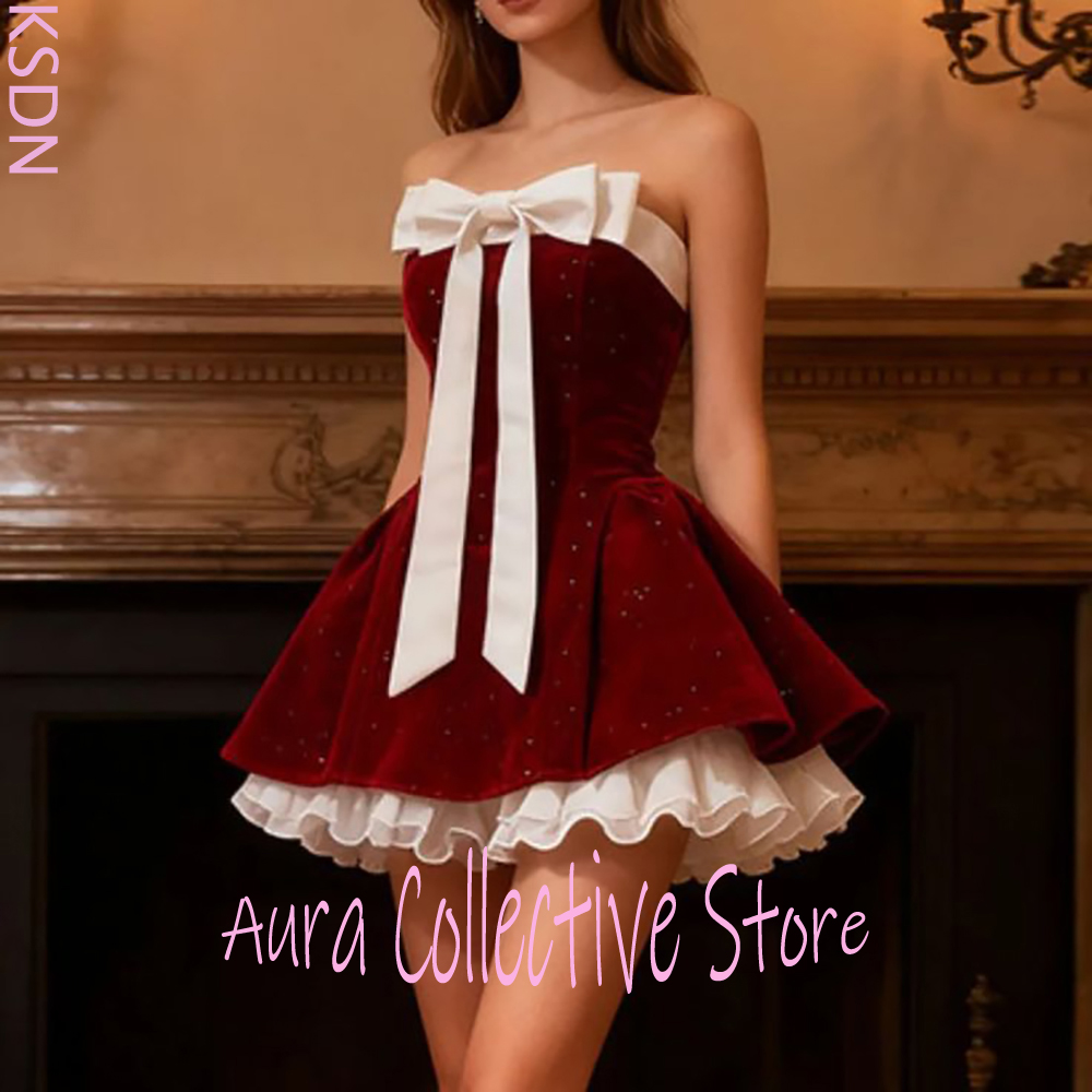 Mini robe sans bretelles en ve - Large Women'S Formal Wear avis et prix