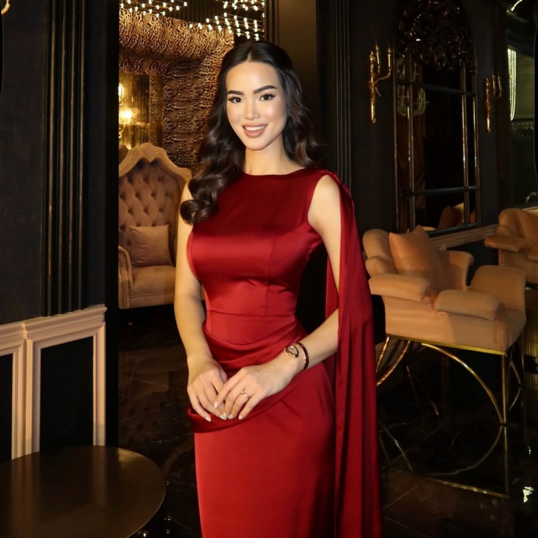Robe de bal asymétrique en sat - Women Formal Wear For Graduation avis et prix