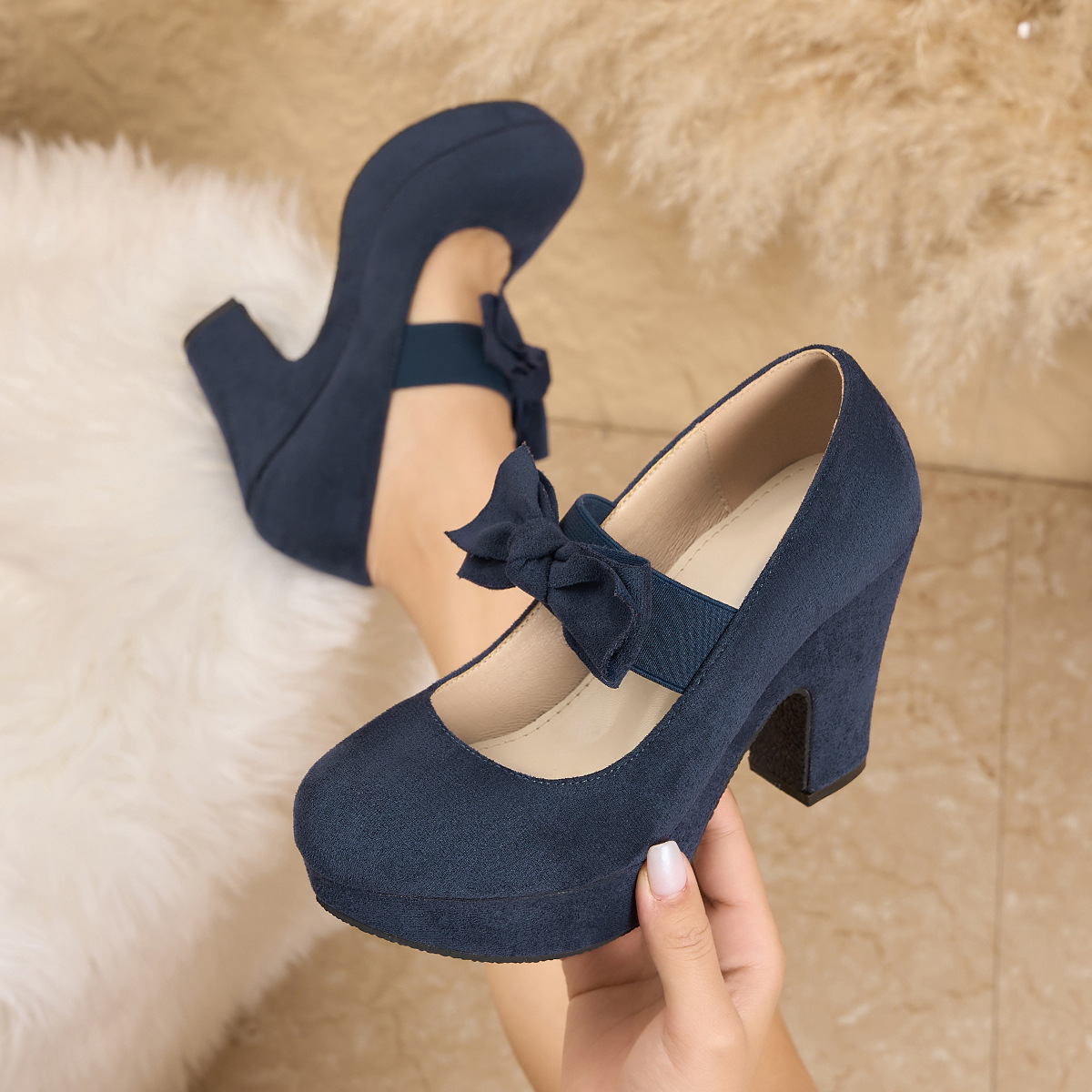 Chaussures Mary Jane à talon é - Women Formal Office Wear Shoes avis et prix