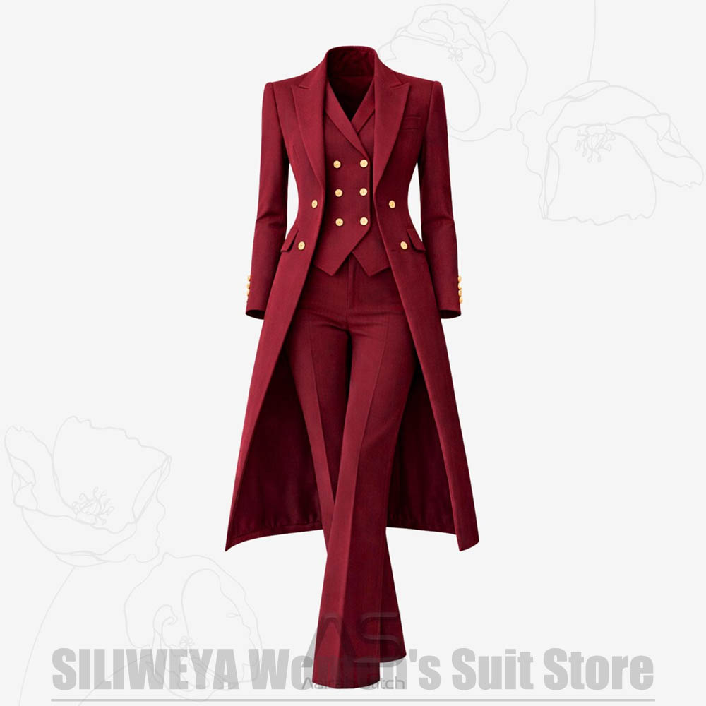 Costume 3 Pièces Femme Élégant - Women'S Formal Wear Pants Suit avis et prix