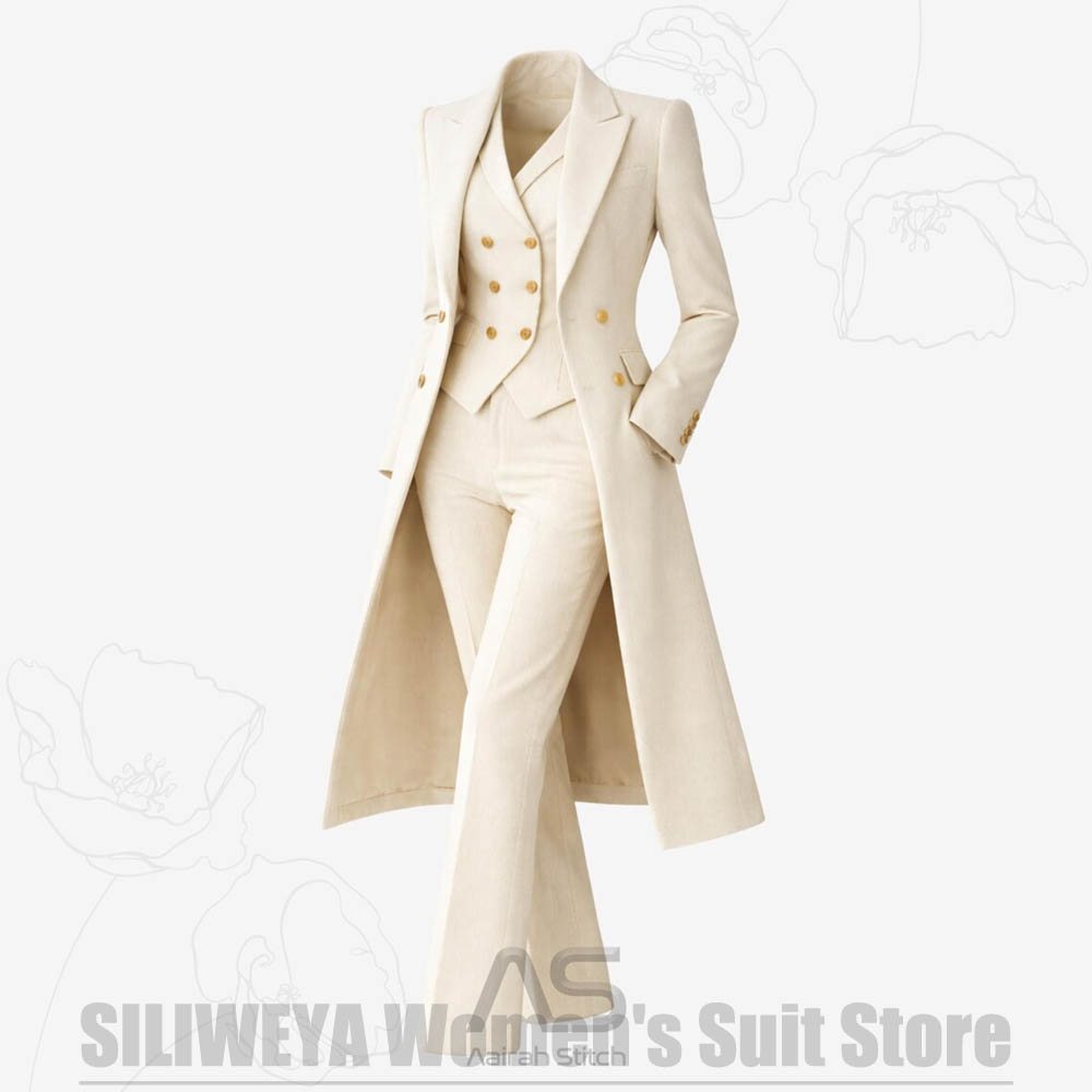 Costume 3 Pièces Femme Élégant - Women'S Formal Wear Pants Suit avis et prix