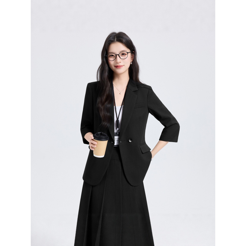 Ensemble tailleur bleu marine  - Women'S Formal Wear Pants Suit avis et prix
