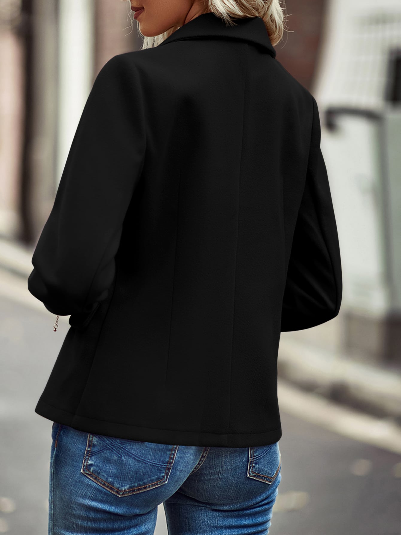Nouvelle veste blazer courte e - Tailored Coat Wool avis et prix