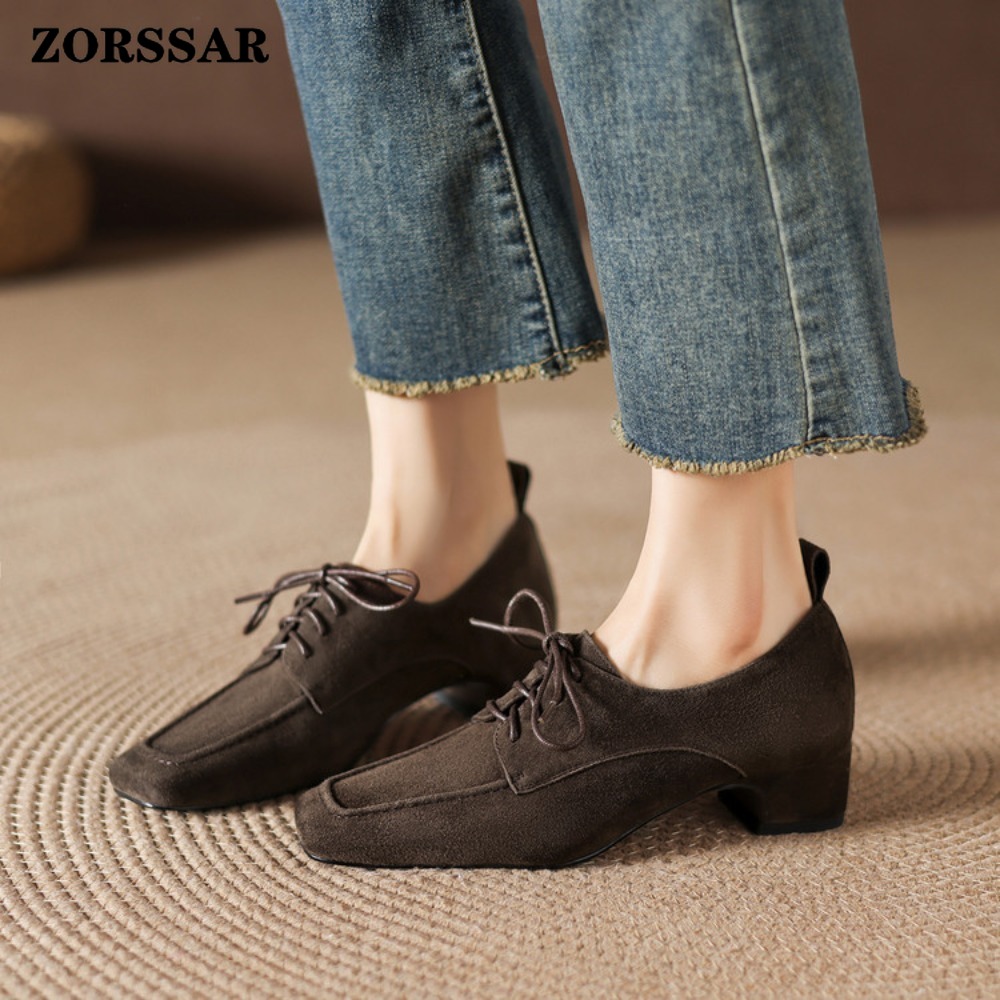 Chaussures Oxford à lacets en  - Women Formal Office Wear Shoes avis et prix
