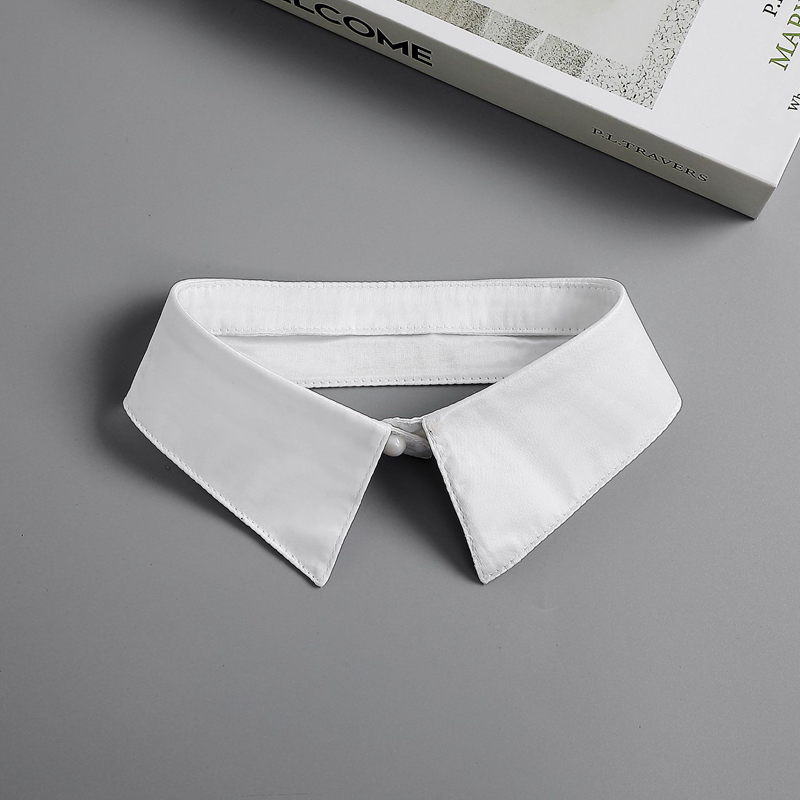 Faux col détachable pour femme - Women Formal Wear Black And White avis et prix