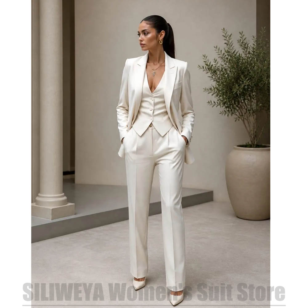 Ensemble de costume 3 pièces p - Women'S Formal Wear Pants Suit avis et prix