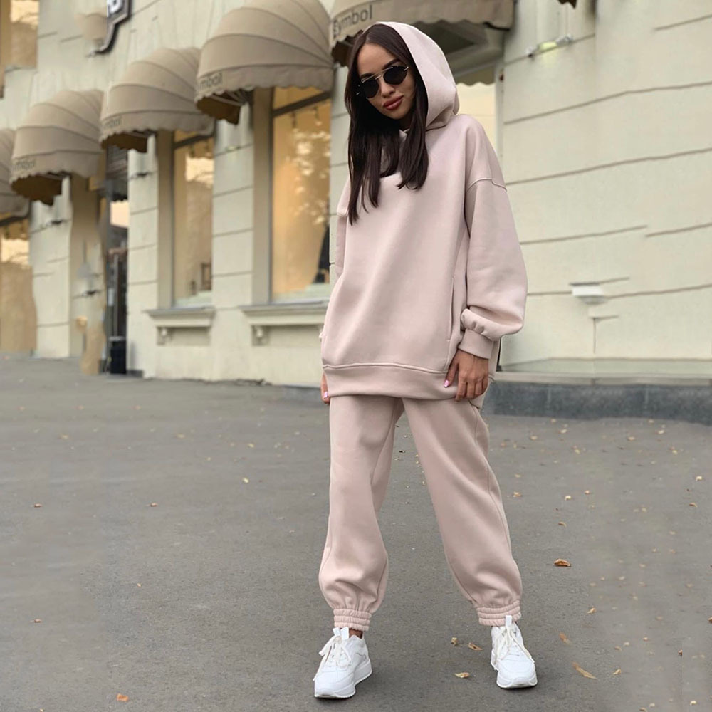 Ensemble de sweat-shirts à cap - Monochrome Suit Set avis et prix