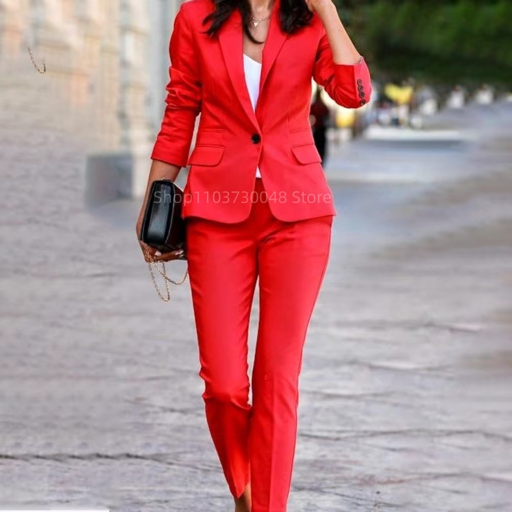 Costume de bureau pour femmes, - Women'S Formal Wear Pants Suit avis et prix