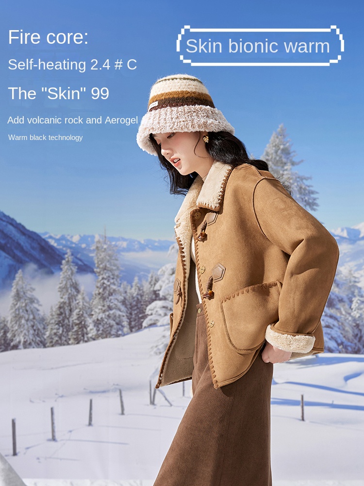 Manteau court en daim pour vêt - Women'S Formal Wear Petite avis et prix